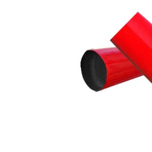 צינור סקדיול 10 שחור "1/4 1 צבוע אדום