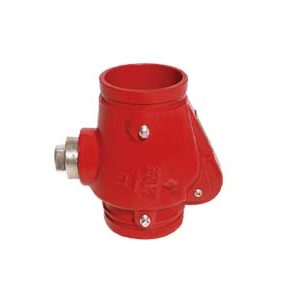 UL/FM  2" אלחוזר מחורץ קומתי